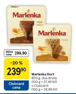 Tesco Marlenka dort nabídka