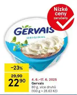 Tesco Gervais nabídka