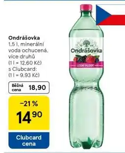 Tesco Ondrášovka nabídka