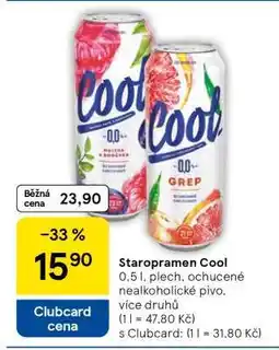 Tesco Staropramen Cool nabídka