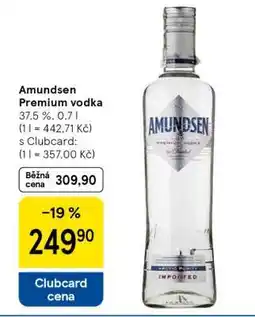 Tesco Amundsen Premium vodka nabídka