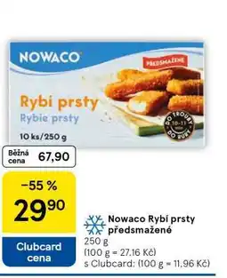 Tesco Nowaco Rybí prsty předmažené nabídka