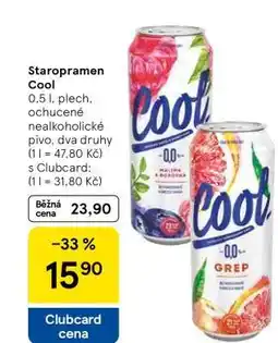Tesco Staropramen Cool nabídka