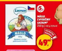 Penny Market Máslo nabídka