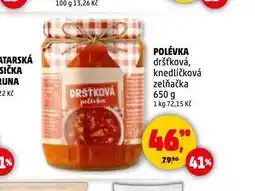 Penny Market Polévka dršťková, knedlíčková zelňačka nabídka