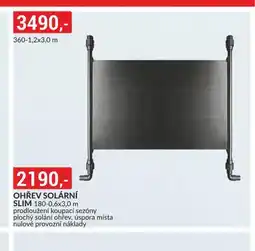 Baumax Ohřev solární slim 360 nabídka