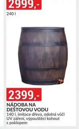 Baumax Nádoba na dešťovou vodu nabídka