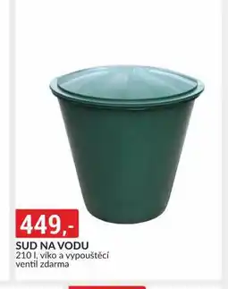 Baumax Sud na vodu 210 l nabídka