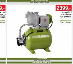 Baumax Domácí vodárna nabídka