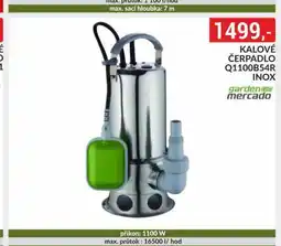 Baumax Kalové čerpadlo nabídka