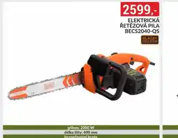 Baumax Elektrická řetězová pila nabídka