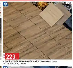 Baumax Terasová dlažba nabídka
