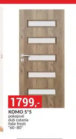 Baumax Dveře komo 5*5 nabídka