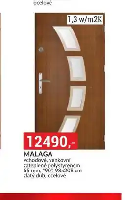 Baumax Vchodové dveře malaga nabídka