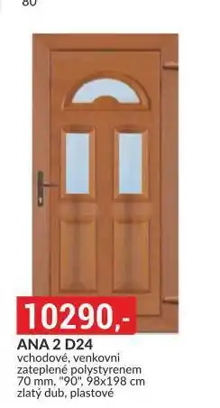 Baumax vchodové dveře ana 2 d24 nabídka