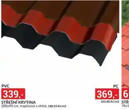 Baumax Pc střešní krytina nabídka