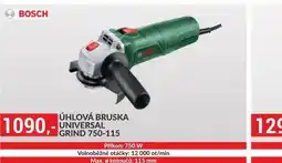 Baumax Bosch úhlová bruska nabídka