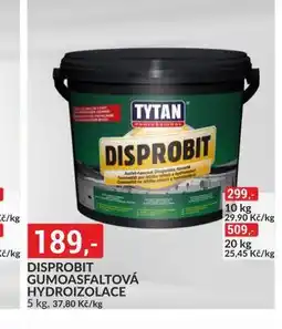 Baumax Disprobit gumoasfaltová hydroizolace nabídka
