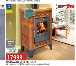 Baumax Krbová kamna belluno nabídka