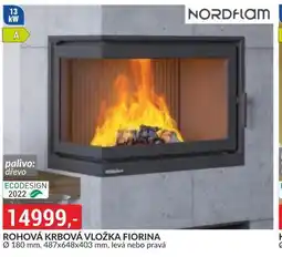 Baumax Rohová krbová vložka fiorina nabídka