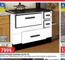 Baumax Kuchyšká kamna alfa 55 nabídka