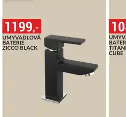Baumax Umyvadlová baterie zicco black nabídka