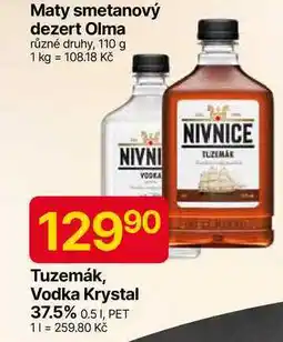 Hruška Nivnice Tuzemák 37,5%, 0,5L PET nabídka