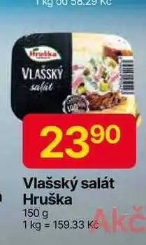 Hruška Hruška Vlašský salát 150 g nabídka