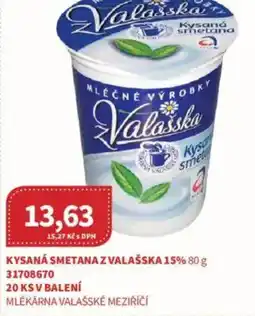 Kubík potraviny Kysaná smetana z valašska 15% nabídka