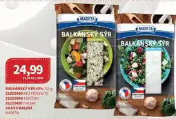 Kubík potraviny MADETA Balkánský sýr 43% nabídka