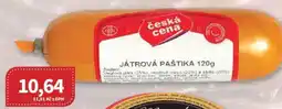 Kubík potraviny Játrová paštika nabídka