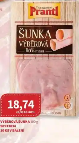 Kubík potraviny Výběrová šunka nabídka