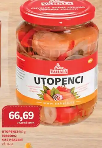 Kubík potraviny VAHALA Utopenci nabídka
