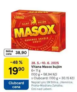 Tesco Vitana Masox bujón nabídka