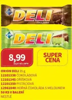 Kubík potraviny Orion deli nabídka
