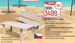 Globus Dřevěná lavička Tohos nabídka