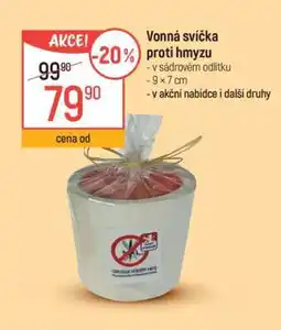Globus Vonná svíčka proti hmyzu nabídka