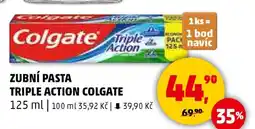Penny Market ZUBNÍ PASTA TRIPLE ACTION COLGATE nabídka