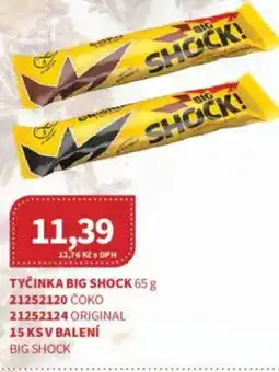 Kubík potraviny Tyčinka big shock nabídka