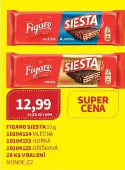Kubík potraviny Figaro siesta nabídka
