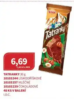 Kubík potraviny Sedita Tatranky nabídka