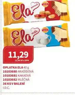 Kubík potraviny Sedita Oplatka ela nabídka
