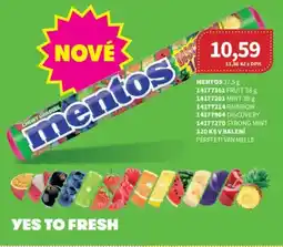 Kubík potraviny MENTOS nabídka