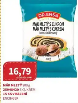 Kubík potraviny DR.ENSA Mák mletý nabídka