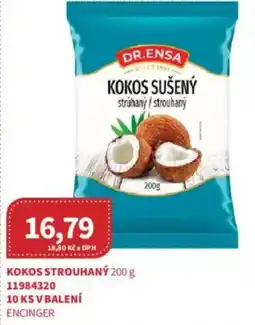 Kubík potraviny Dr.Ensa Kokos strouhanỳ nabídka