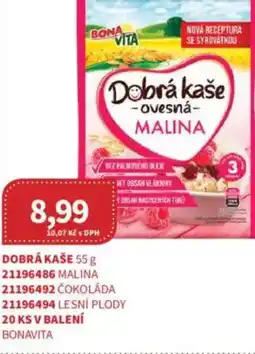 Kubík potraviny BONAVITA Dobrá kaše nabídka