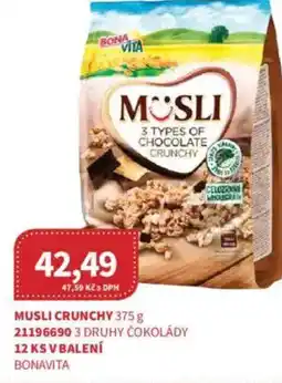 Kubík potraviny BONAVITA Musli crunchy nabídka