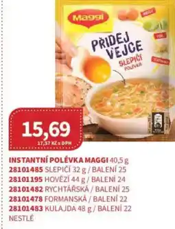 Kubík potraviny Instantní polévka maggi nabídka