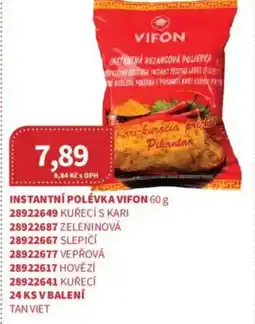 Kubík potraviny Instantní polévka vifon nabídka