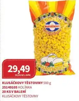 Kubík potraviny Klusáčkovy těstoviny nabídka